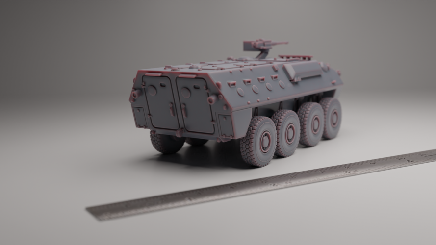 MOWAG 8X8 APC 3D Print 558184