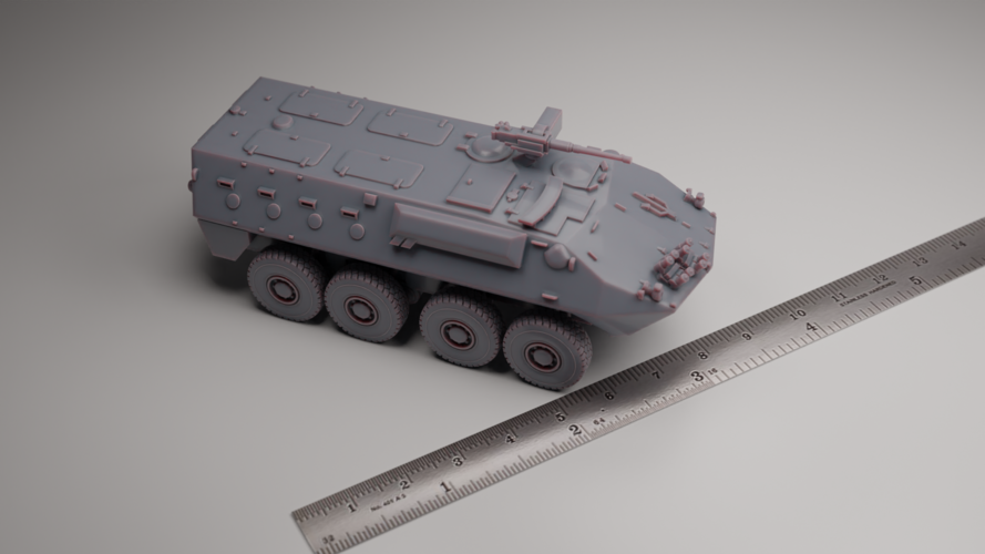 MOWAG 8X8 APC 3D Print 558185