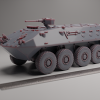 Small MOWAG 8X8 APC 3D Printing 558186