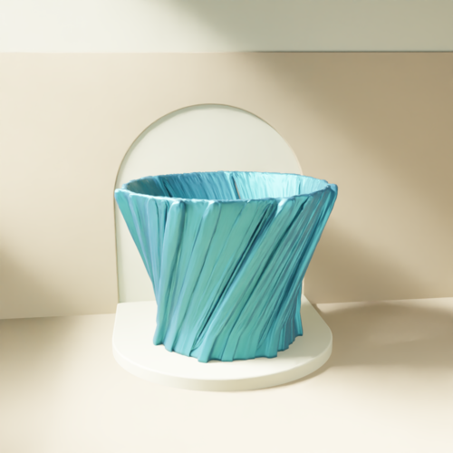 Twisted Fiber Orchid Pot/Bowl/Planter