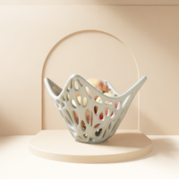 Lattice Bowl/Planter - Thumbnail 2