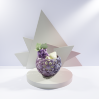 Blossom Mirage Orchid Pot - Planter-Decorative Bowl - Thumbnail 1