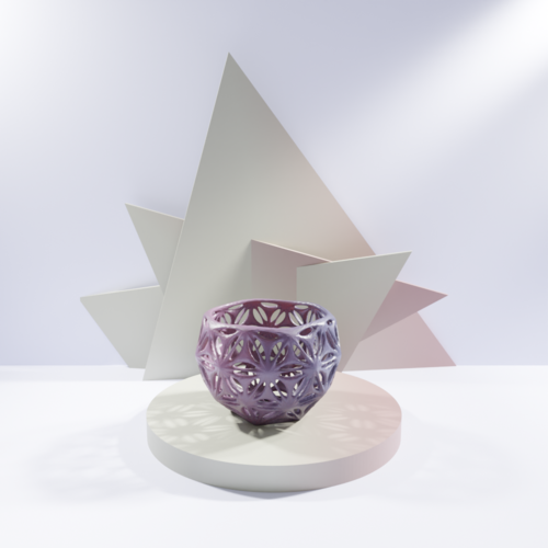 Blossom Mirage Orchid Pot - Planter-Decorative Bowl