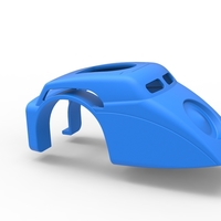 Shell of Vintage front engine dragster V2 Scale 1:25 - Thumbnail 10