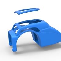 Shell of Vintage front engine dragster V2 Scale 1:25 - Thumbnail 15