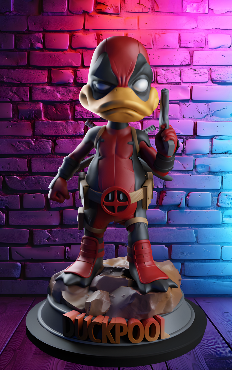 DuckPool Fanart – 3D Print Model