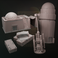 Printable Terrains - Desert Sci-Fi Pack - Thumbnail 1