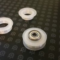 Small Idler Pulley Conversion - 525 ZZ Bearing Cobblebot 3D Printing 55843