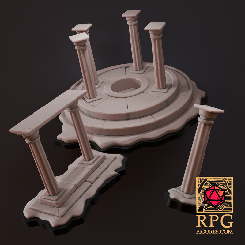 Printable Terrains - Ancient Greece Pack 1