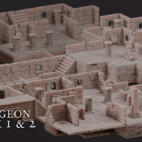 Printable Terrains - Dungeon Pack 1 - Thumbnail 4