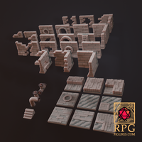 Printable Terrains - Sewers MEGA Pack - Thumbnail 3