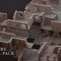 Printable Terrains - Sewers MEGA Pack - Thumbnail 4