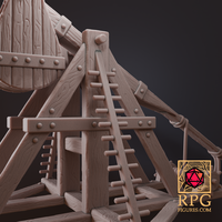 Tabletop Battlefields - Medieval Trebuchet - Thumbnail 3