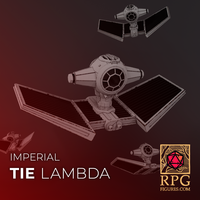  Galactic Wars | Imperial TIE Lambda - Thumbnail 1