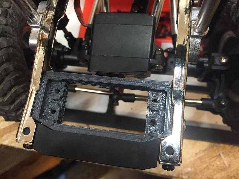 Gmade GS-01 Komodo - Servo Winch Mount
