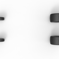 Wheel set of 2wd Pulling truck Scale 1:25 - Thumbnail 7