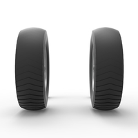 Wheel set of Small block Pulling tractor Scale 1:25 - Thumbnail 9