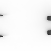 Wheel set of Vintage Front engine dragster Scale 1:25 - Thumbnail 6