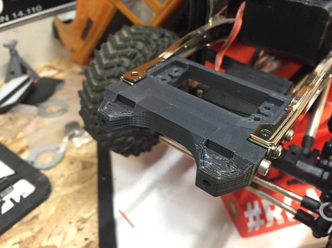 Gmade GS-01 Komodo - Front Body Hing 3D Print 55881