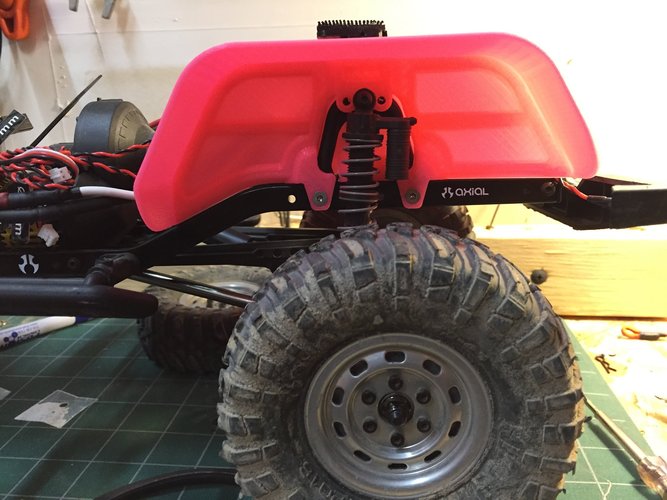 Axial SCX-10 Fenders (Dingo Body) 3D Print 55918