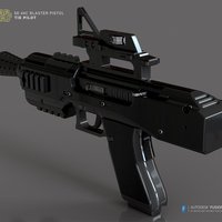 SE-44C blaster pistol - Thumbnail 2