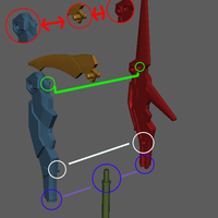 Plutine Gundam Scythe ( four pieces) - Thumbnail 7