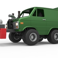 Fun short Pulling van 4wd Scale 1:25 - Thumbnail 2