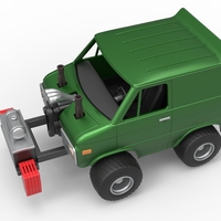 Fun short Pulling van 4wd Scale 1:25 - Thumbnail 4