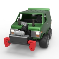 Fun short Pulling van 4wd Scale 1:25 - Thumbnail 5