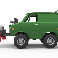 Fun short Pulling van 4wd Scale 1:25 - Thumbnail 9