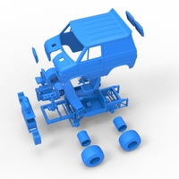 Fun short Pulling van 4wd Scale 1:25 - Thumbnail 19