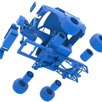 Fun short Pulling van 4wd Scale 1:25 - Thumbnail 20