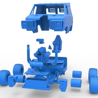 Fun short Pulling van 4wd Scale 1:25 - Thumbnail 21