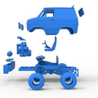 Fun short Pulling van 4wd Scale 1:25 - Thumbnail 22