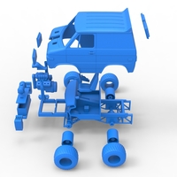 Fun short Pulling van 4wd Scale 1:25 - Thumbnail 23