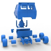 Fun short Pulling van 4wd Scale 1:25 - Thumbnail 25