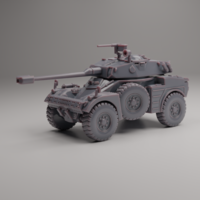 Small PANHARD AML-90 3D Printing 559649