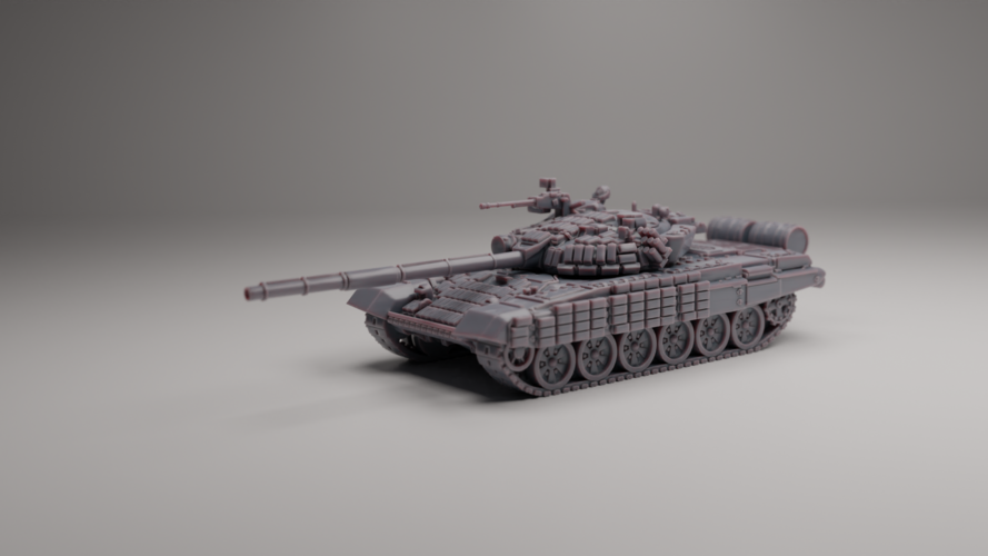 T72B MBT 3D Print 559674