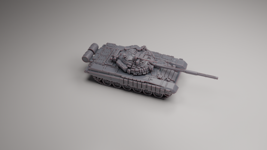 T72B MBT 3D Print 559676