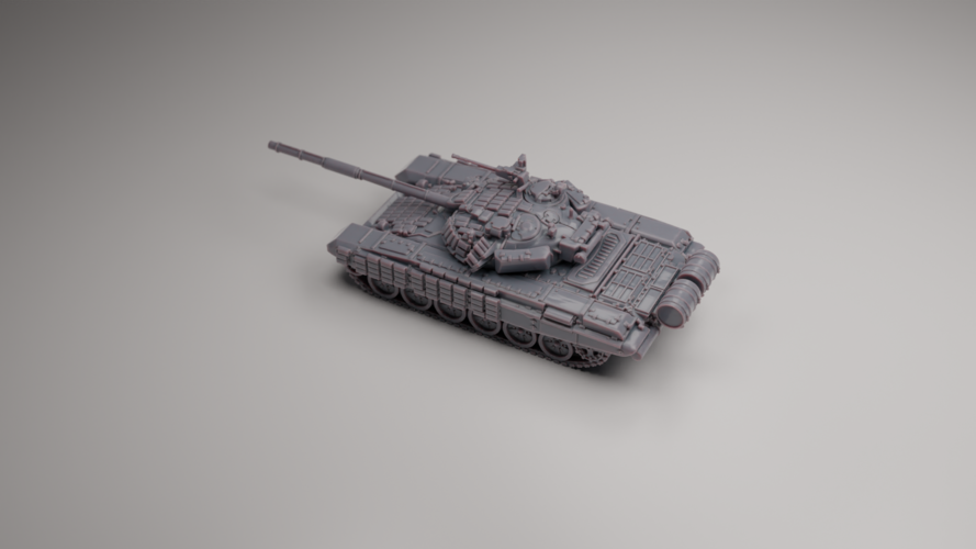 T72B MBT 3D Print 559677