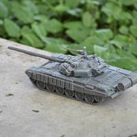 Small T72B MBT 3D Printing 559679