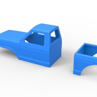 Shell of Mud dragster 4wd Version 1 Scale 1:25 - Thumbnail 15