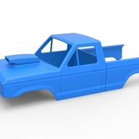 Shell of Mud dragster 4wd Version 2 Scale 1:25 - Thumbnail 1