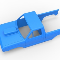 Shell of Mud dragster 4wd Version 2 Scale 1:25 - Thumbnail 3