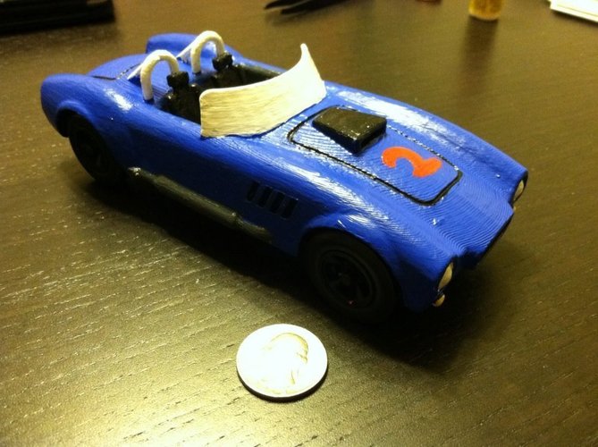 3D Printed 1967 Shelby Cobra by kearworks | Pinshape