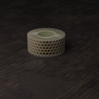 Honey Comb Vase - Thumbnail 1