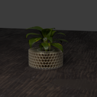 Honey Comb Vase - Thumbnail 4