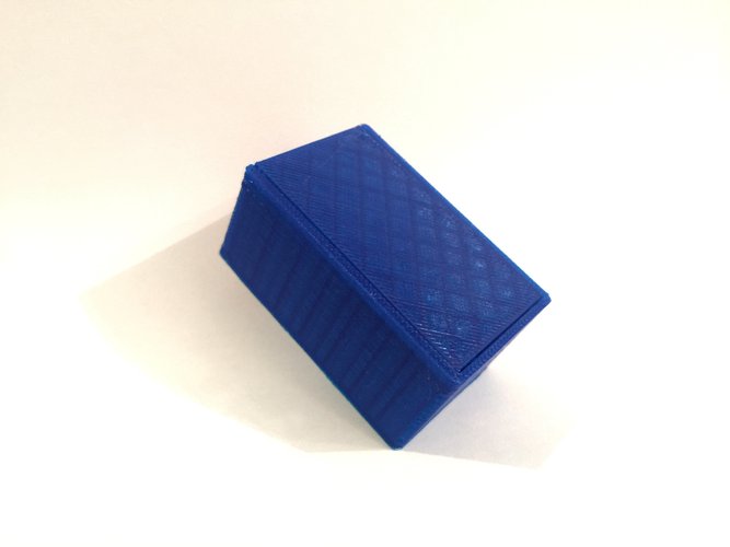 Box with awesome double lid system 3D Print 56021