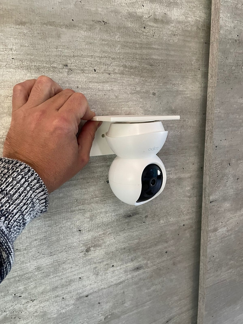 Soporte de pared para camaras