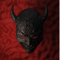 Oni Demon Mask - Thumbnail 1